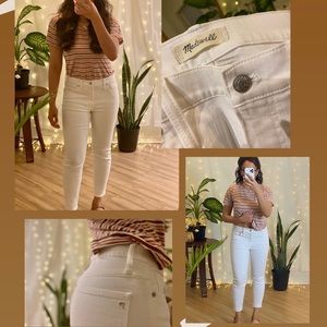 Madewell Denim: High Waisted Skinny Jeans